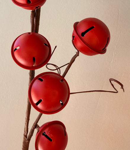 Vara de Cascabel (Blanca/Roja) | Ramillete Navideño