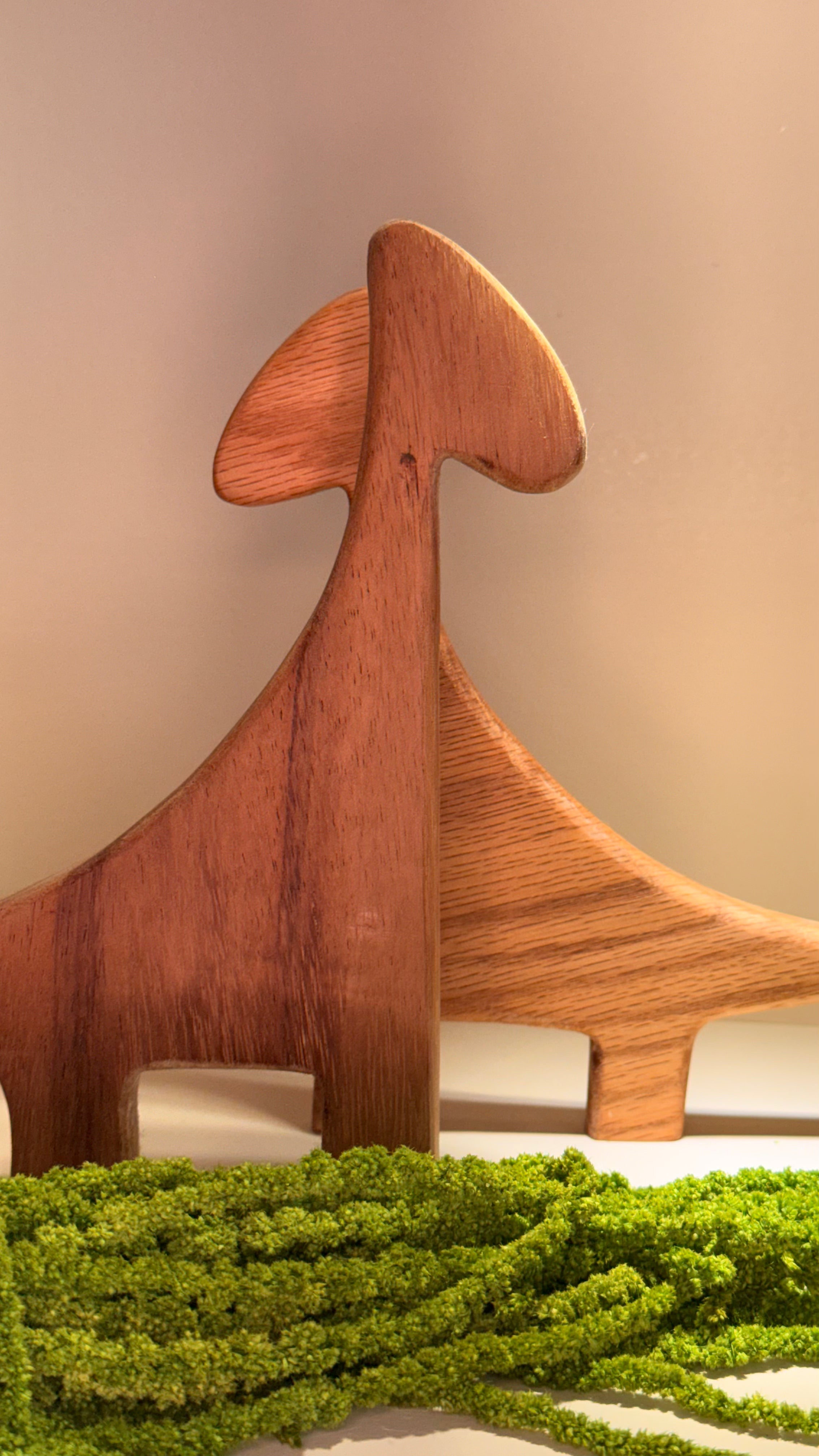 Dinosaurios de Madera (Parota o Encino)