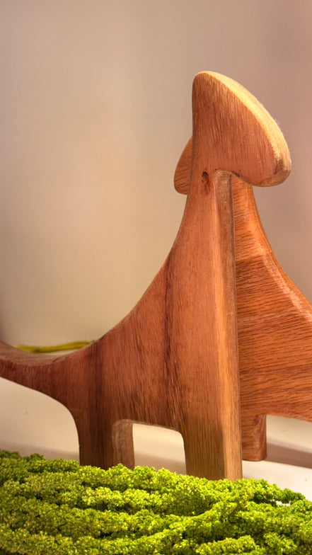 Dinosaurios de Madera (Parota o Encino)