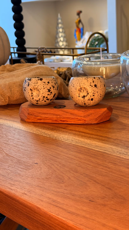 Base para mezcaleros artesanal en madera natural