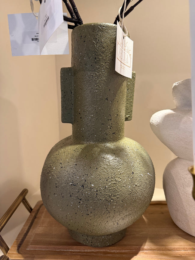 Florero África Granito Verde