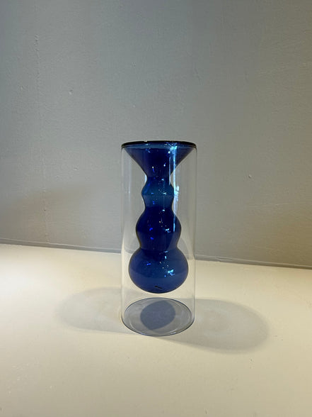 Florero Mini Gota Azul