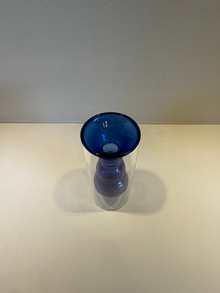 Florero Mini Gota Azul