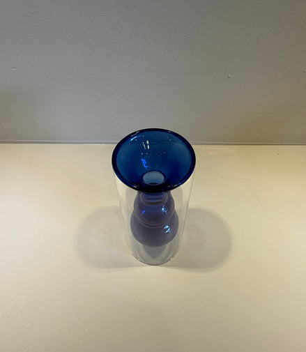 Florero Mini Gota Azul