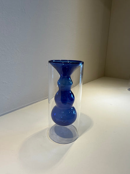 Florero Mini Gota Azul