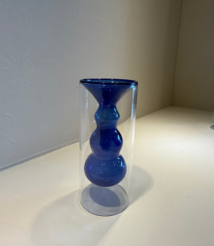 Florero Mini Gota Azul