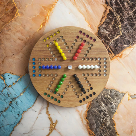 Juego Clásico “No Te Enojes” – Edición Artesanal de Madera