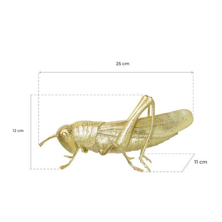 Figura Decorativa de Resina Saltamontes