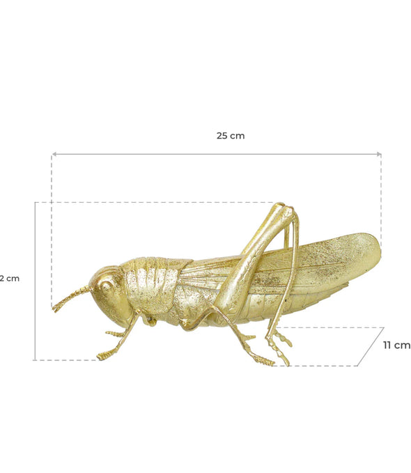 Figura Decorativa de Resina Saltamontes