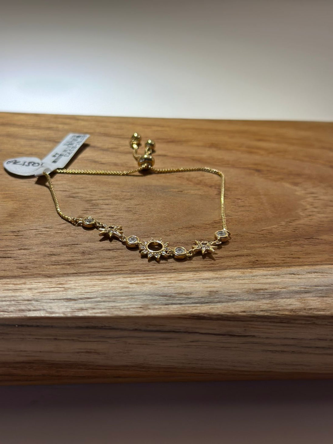 PULSERA ESTRELLAS Y ZIRCONIA