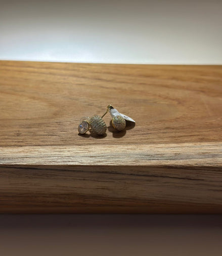 ARETES ZIRCONIA CON BRILLOS