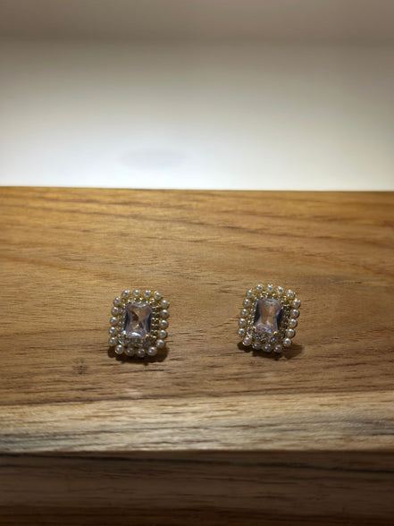 ARETES ZIRCONIA Y PERLAS