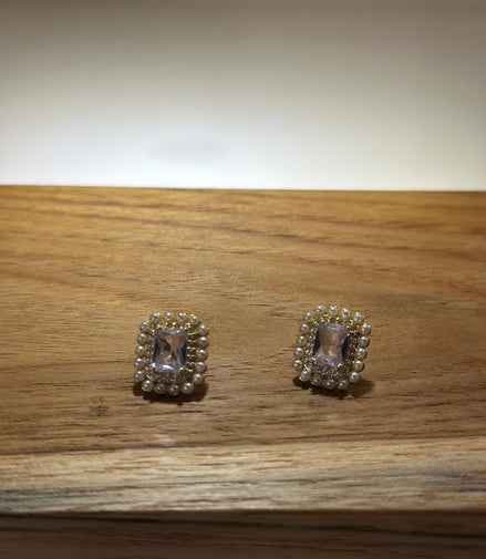 ARETES ZIRCONIA Y PERLAS