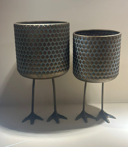 Maceta patitas de pollo