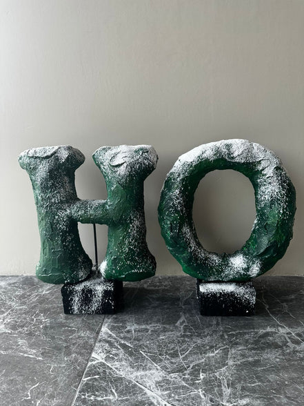 Letrero Navideño HO-HO