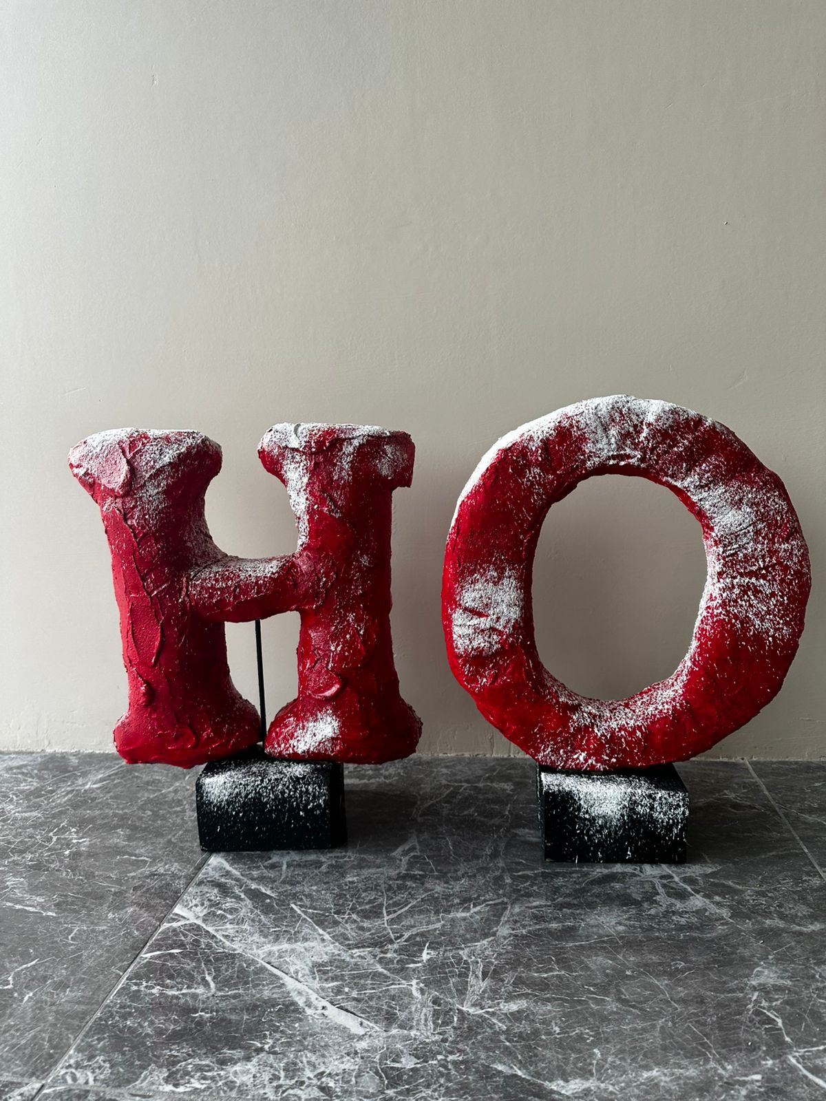 Letrero Navideño HO-HO