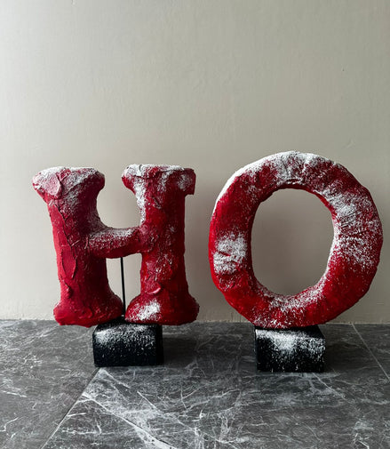 Letrero Navideño HO-HO