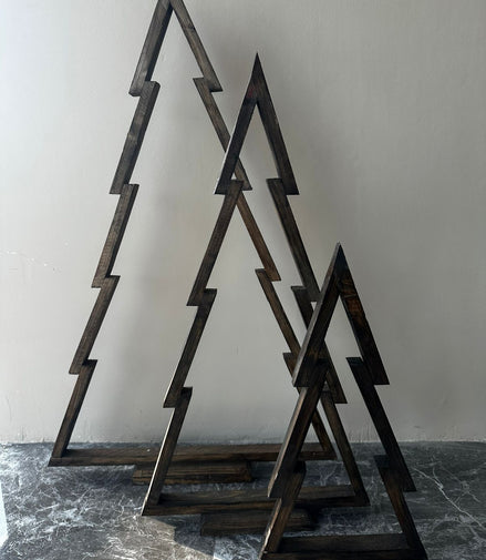 Set de arboles de madera