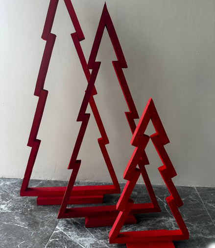 Set de arboles de madera