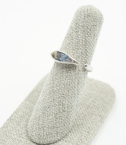 Anillo aguamarina