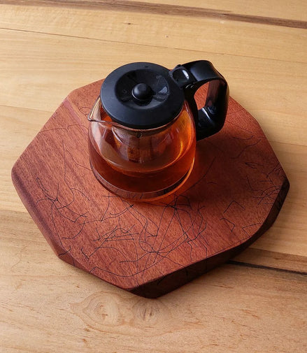 Base Caliente de Madera (Poplar o Haya)